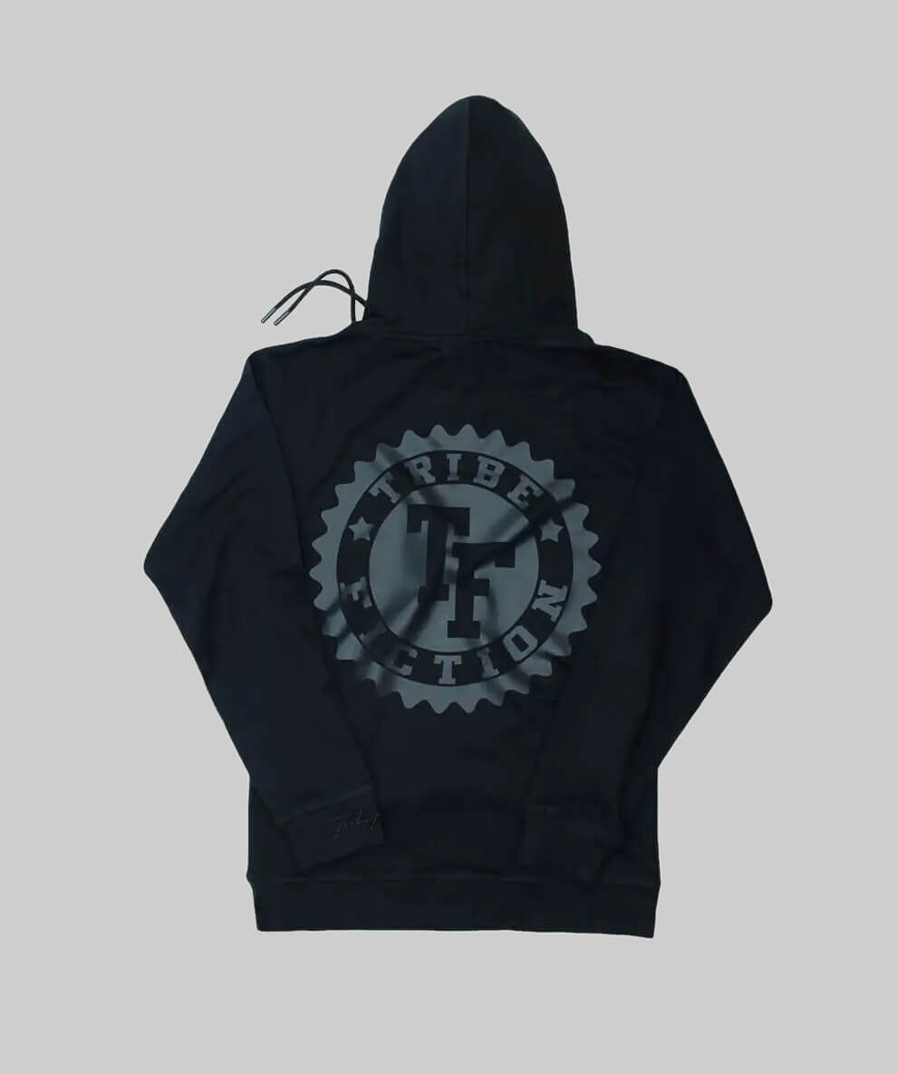 Graphic Hoodie Black on Black