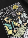 Close-up of the Wanna Try panel from the Moo and Mamboo 2 back print