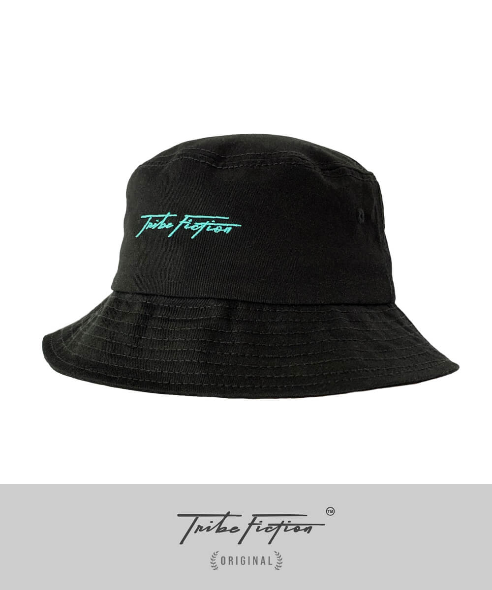 Bucket Hat Black and Blue