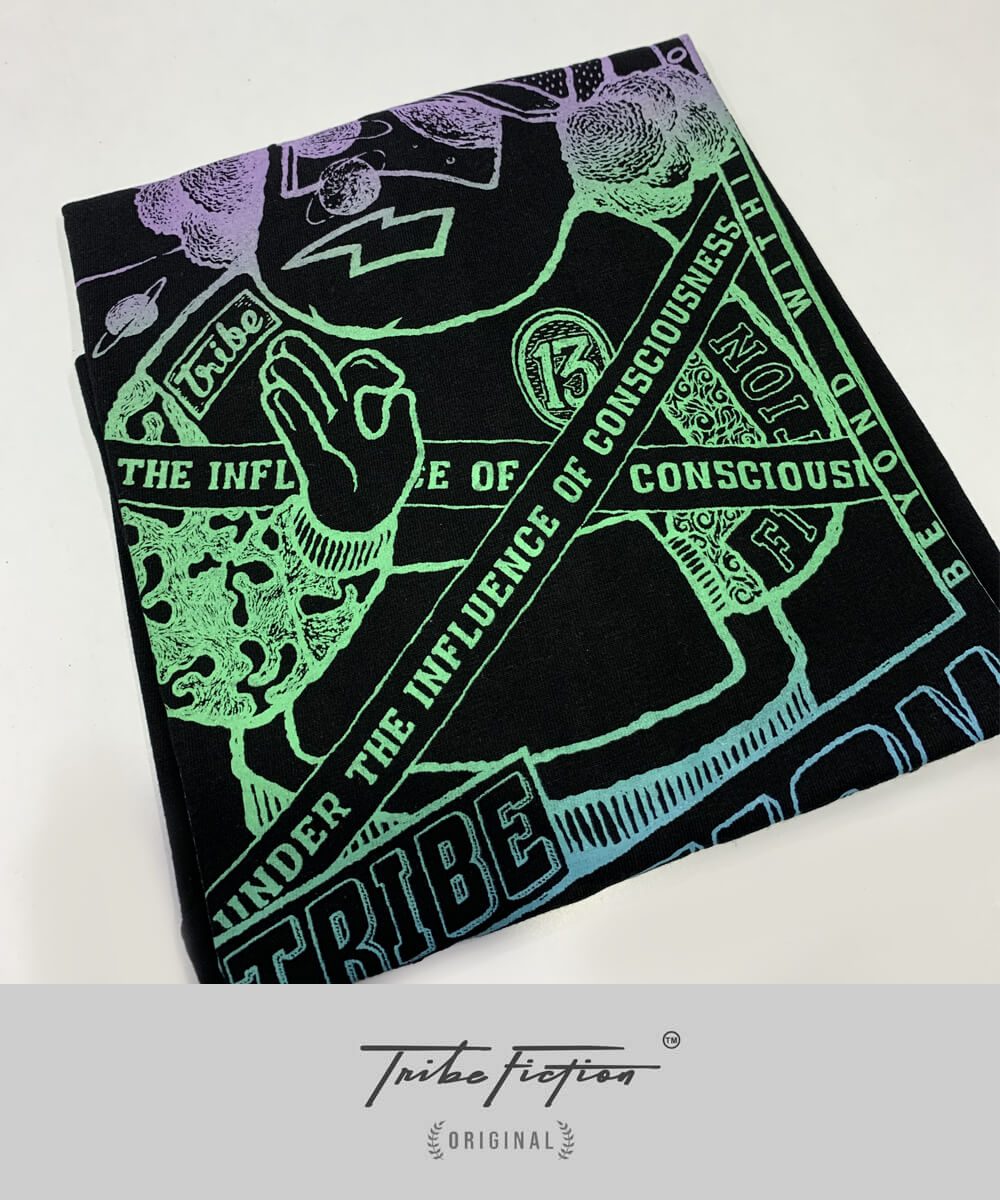 Under the Influence of Consciousness black tshirt